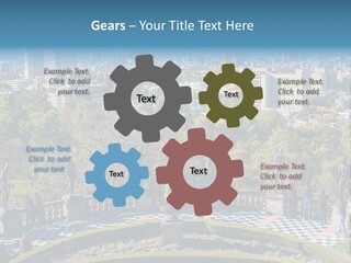Park In The City PowerPoint Template