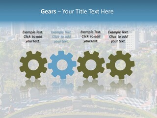 Park In The City PowerPoint Template