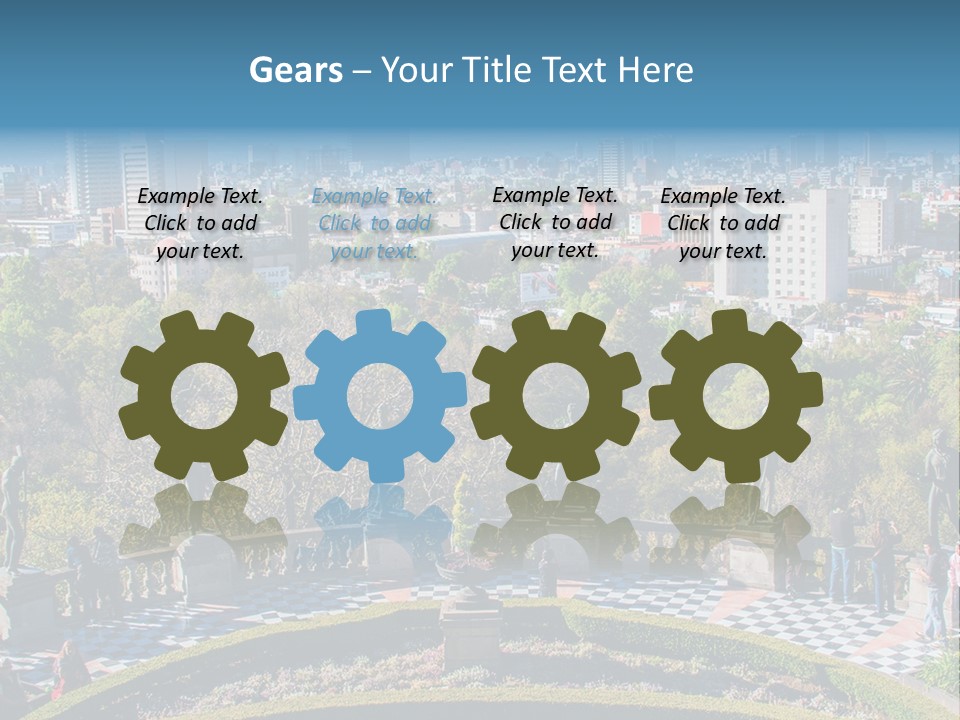 Park In The City PowerPoint Template