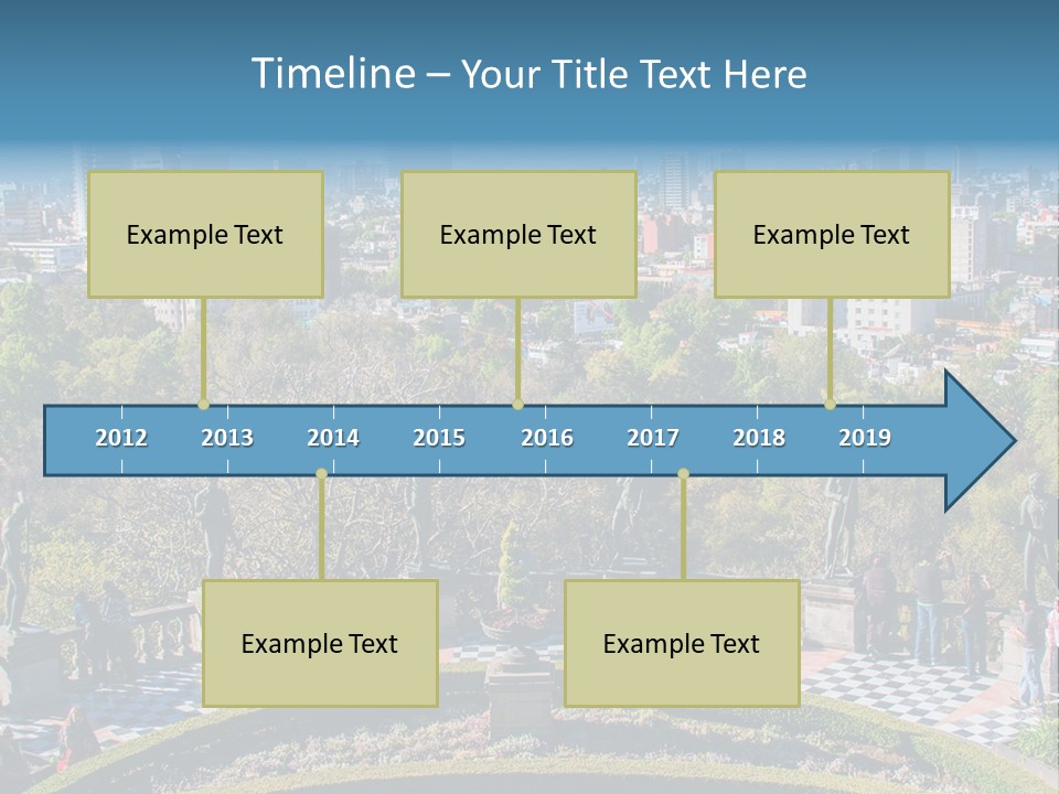 Park In The City PowerPoint Template