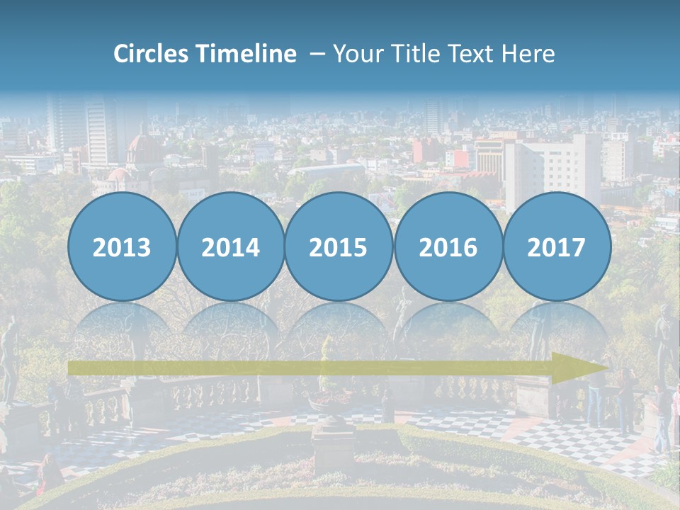 Park In The City PowerPoint Template