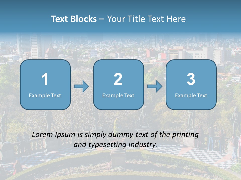 Park In The City PowerPoint Template