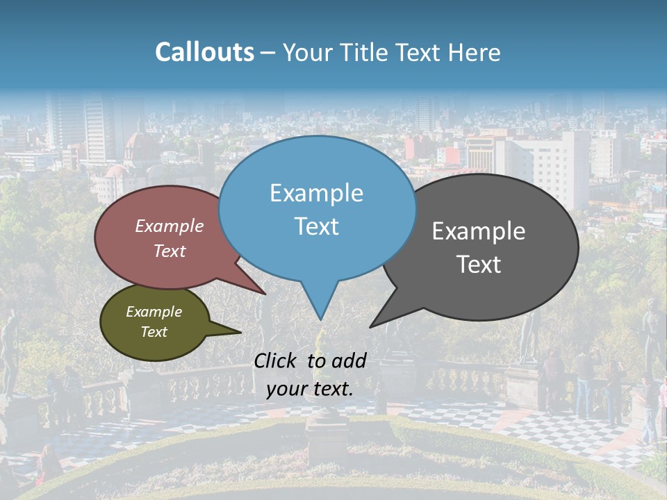 Park In The City PowerPoint Template