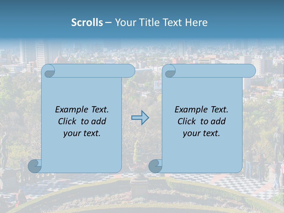 Park In The City PowerPoint Template