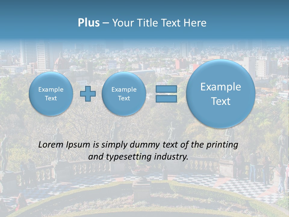 Park In The City PowerPoint Template