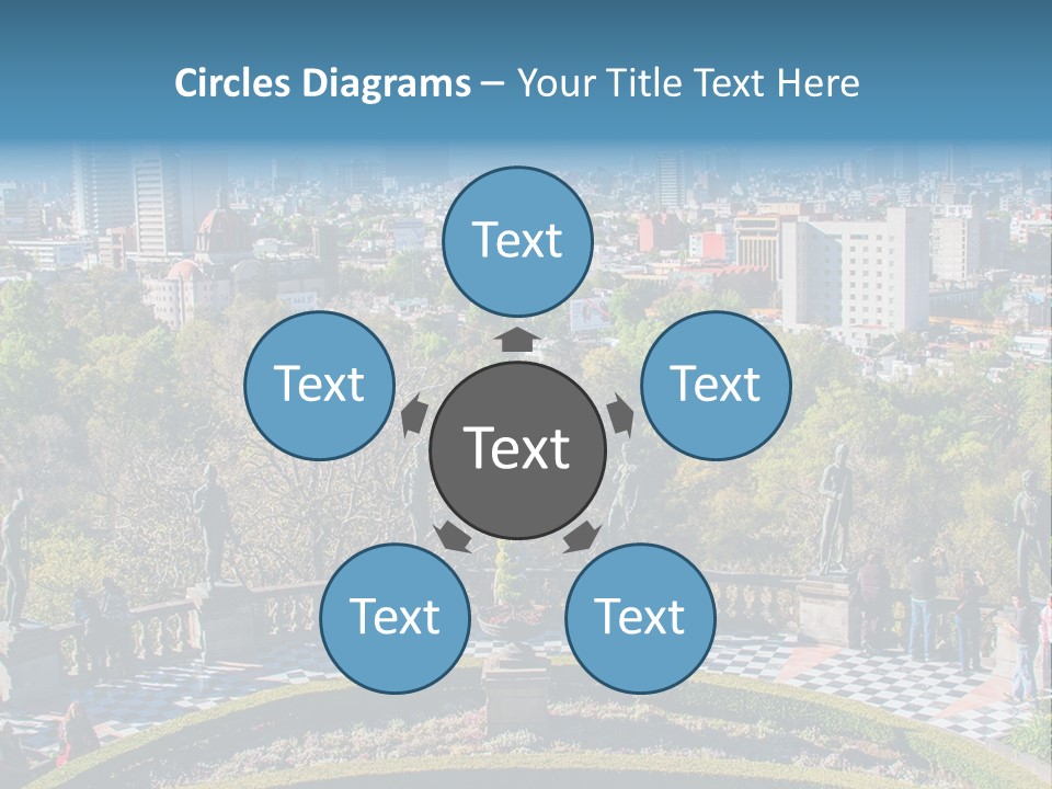 Park In The City PowerPoint Template