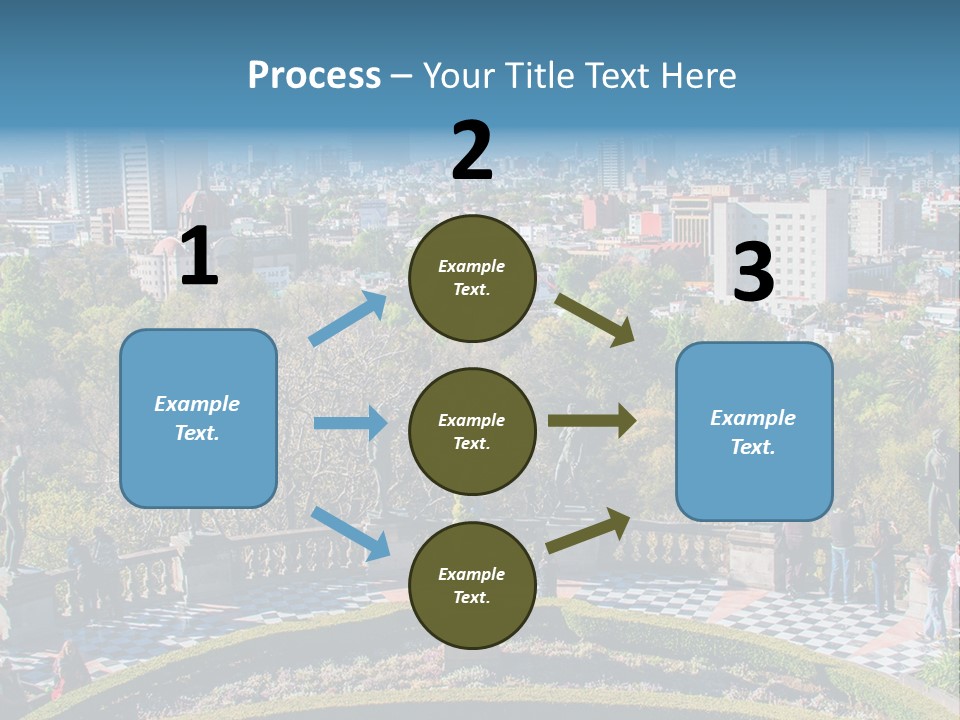Park In The City PowerPoint Template