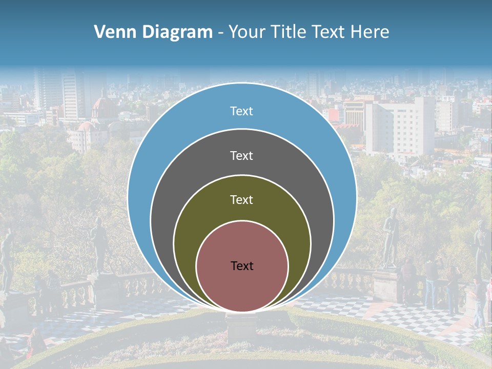 Park In The City PowerPoint Template