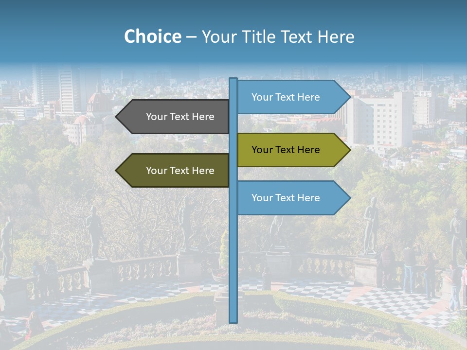 Park In The City PowerPoint Template