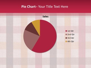 Checkered Tablecloth PowerPoint Template