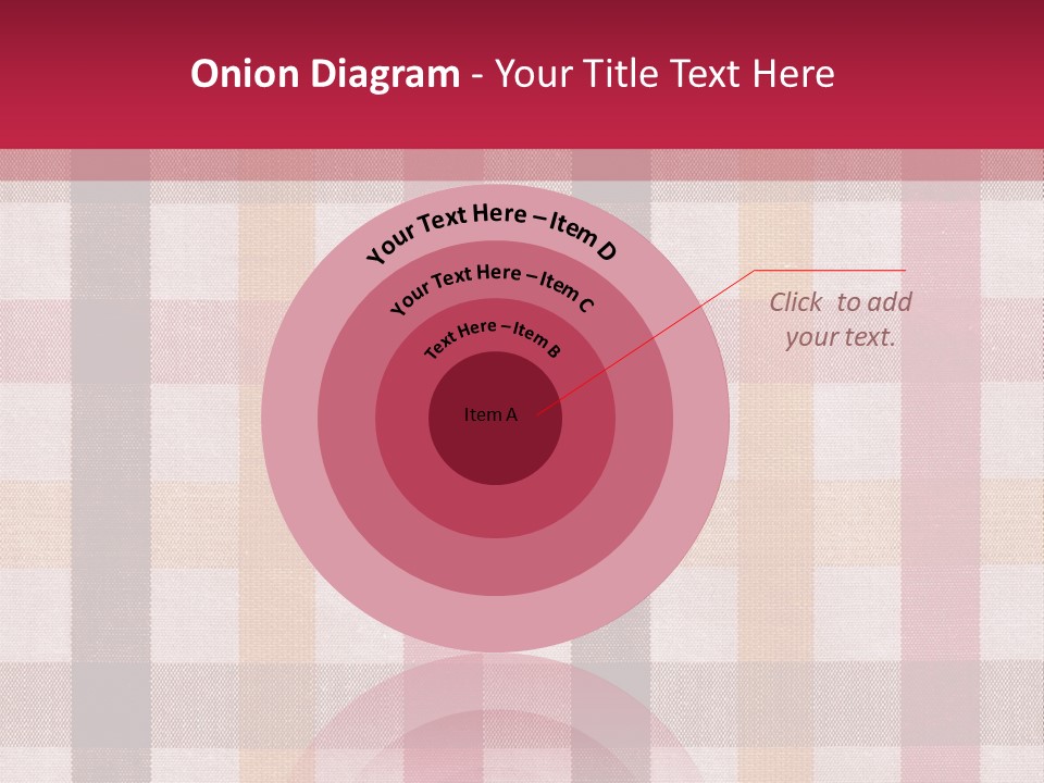 Checkered Tablecloth PowerPoint Template