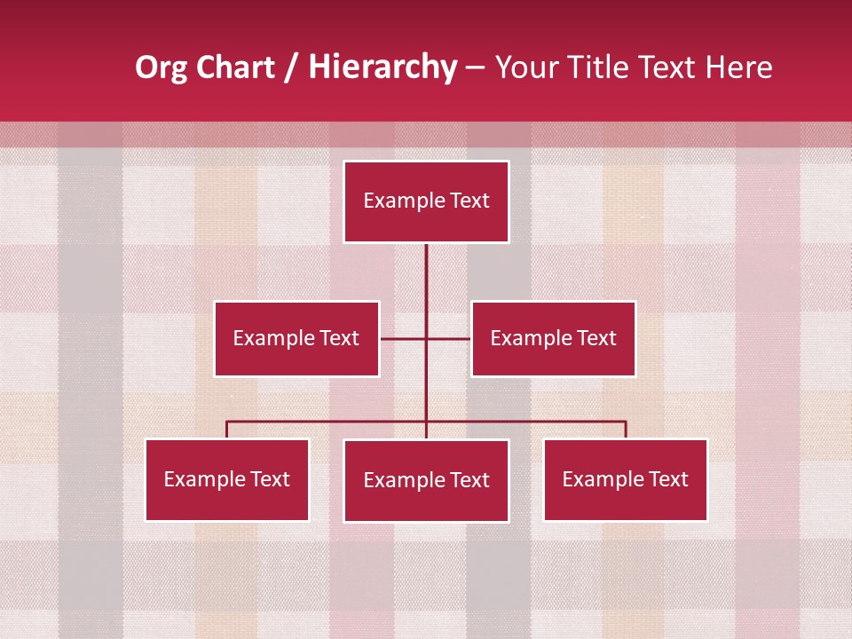 Checkered Tablecloth PowerPoint Template