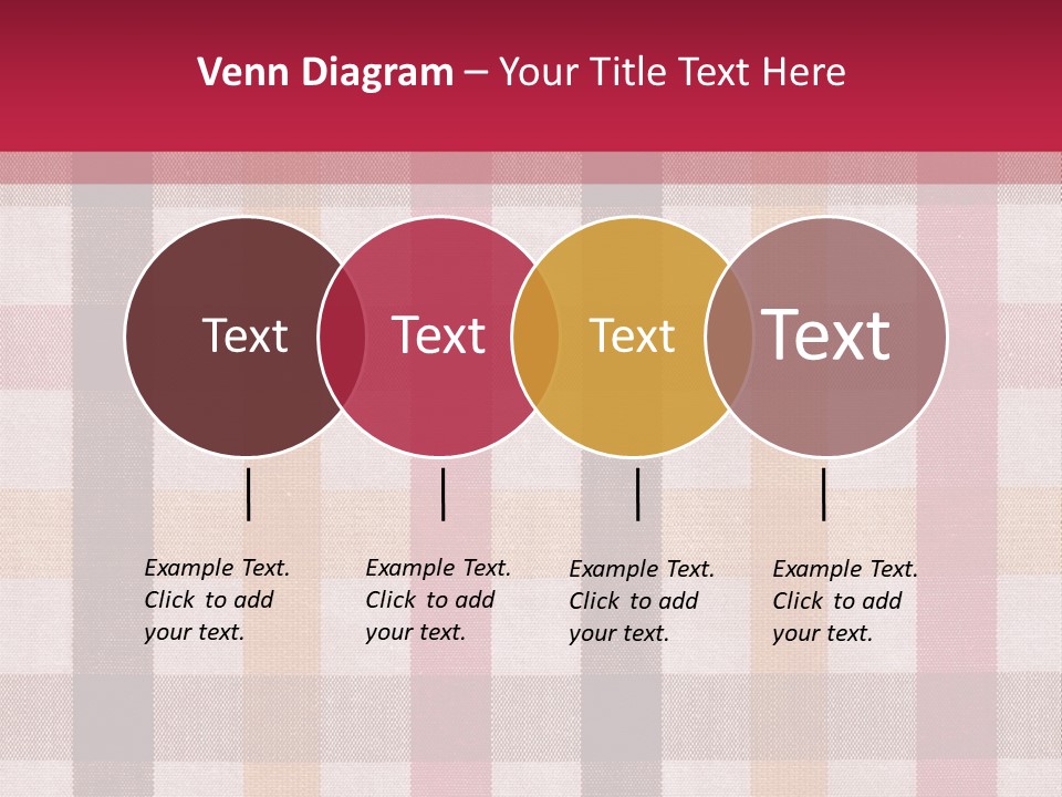 Checkered Tablecloth PowerPoint Template