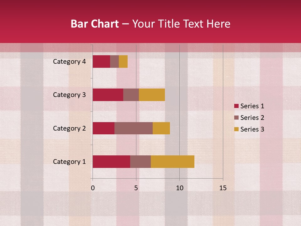 Checkered Tablecloth PowerPoint Template