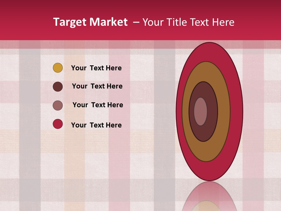 Checkered Tablecloth PowerPoint Template