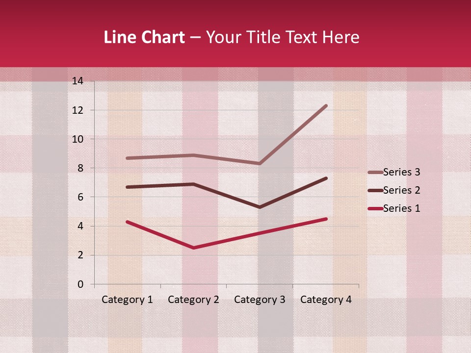 Checkered Tablecloth PowerPoint Template