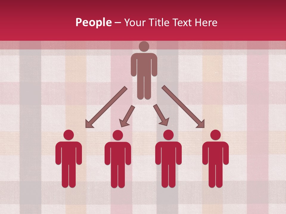 Checkered Tablecloth PowerPoint Template