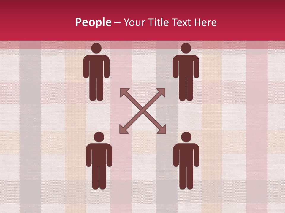 Checkered Tablecloth PowerPoint Template