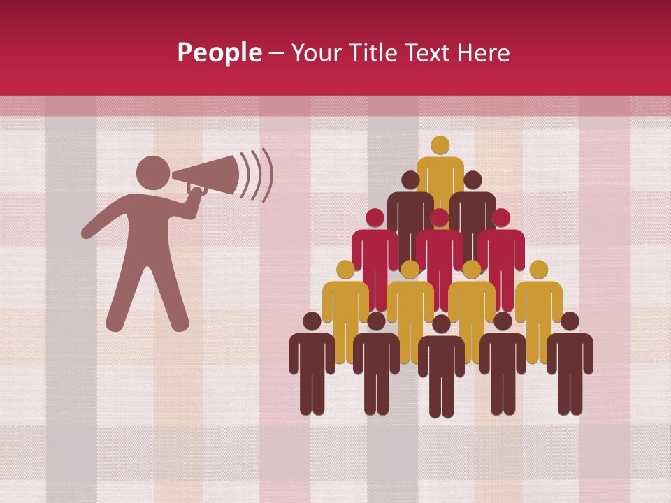 Checkered Tablecloth PowerPoint Template