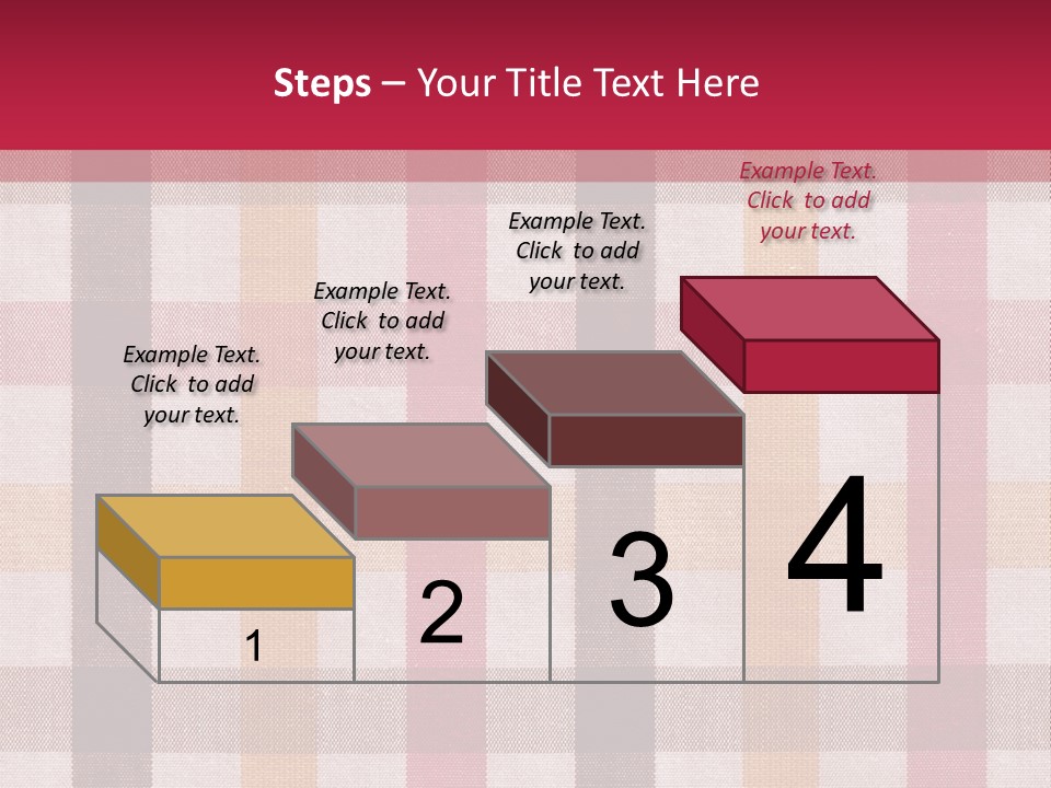 Checkered Tablecloth PowerPoint Template