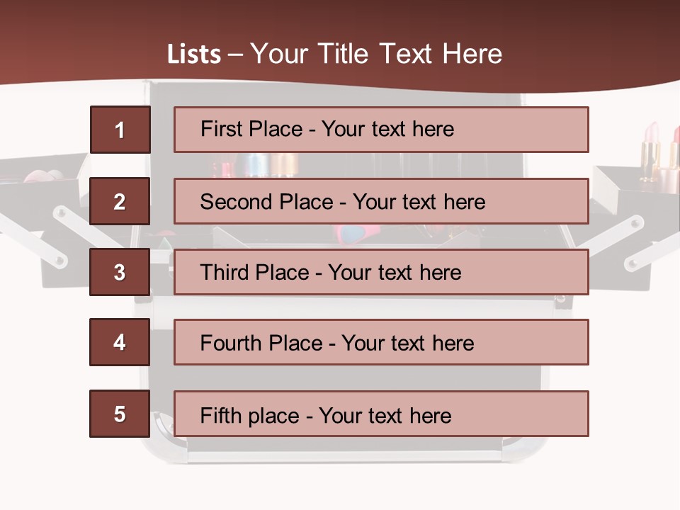 Makeup Kit PowerPoint Template