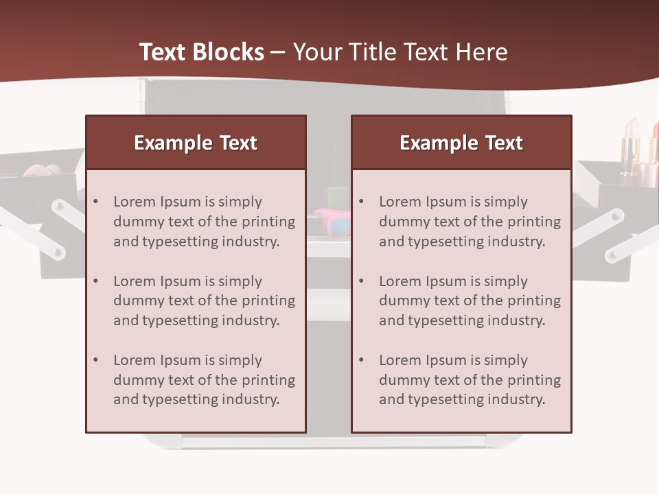 Makeup Kit PowerPoint Template