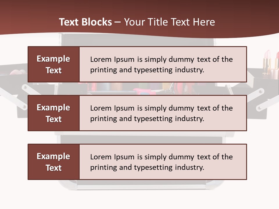 Makeup Kit PowerPoint Template