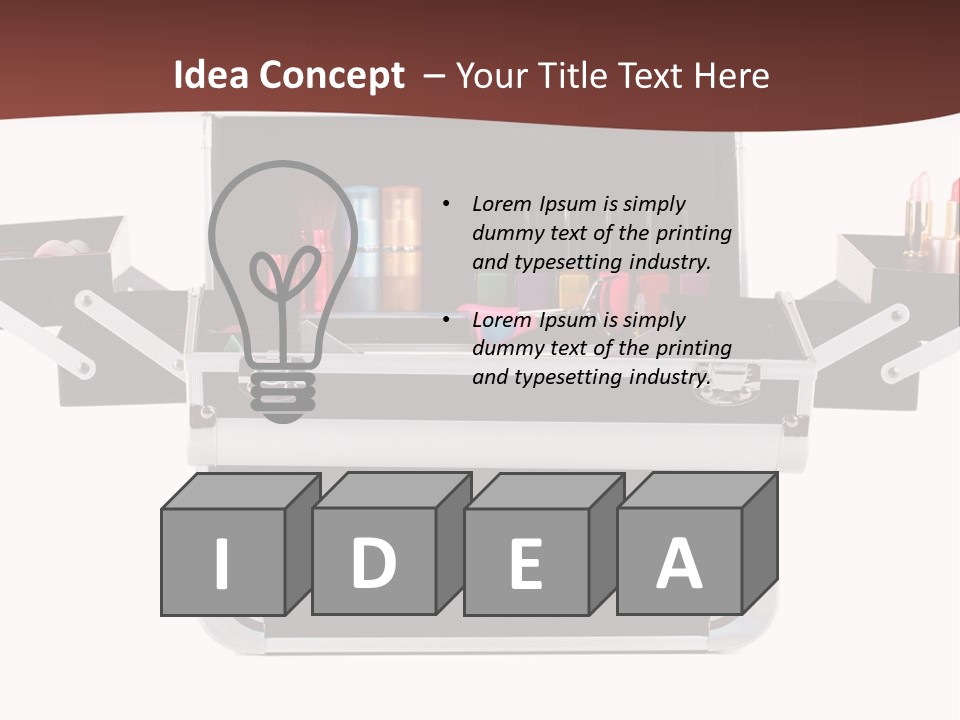Makeup Kit PowerPoint Template