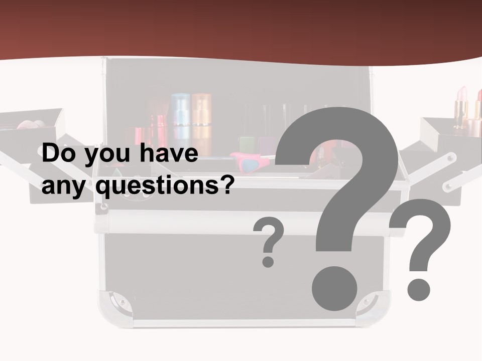 Makeup Kit PowerPoint Template