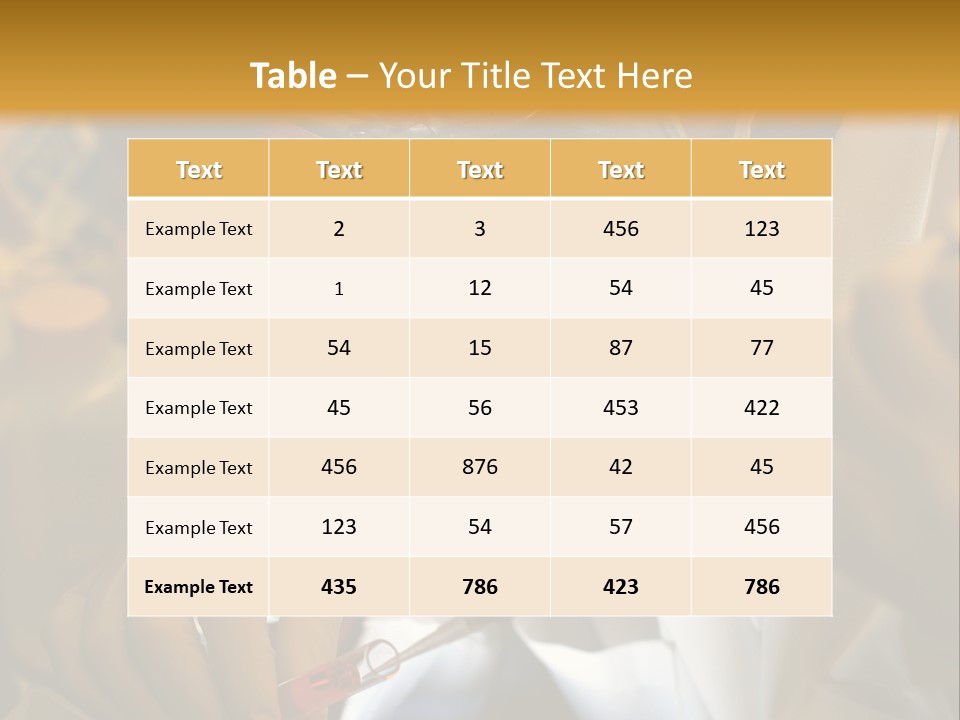 Test Tubes PowerPoint Template