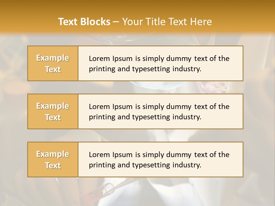 Test Tubes PowerPoint Template