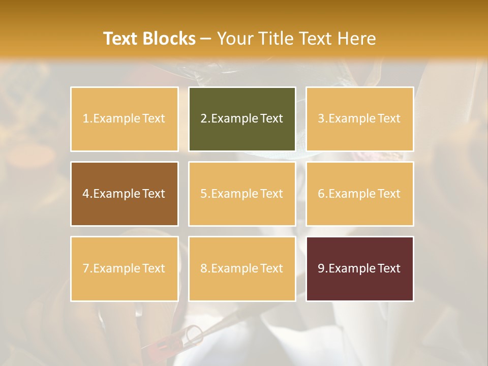 Test Tubes PowerPoint Template