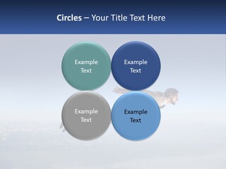 Arrive Without A Parachute PowerPoint Template