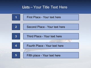 Arrive Without A Parachute PowerPoint Template