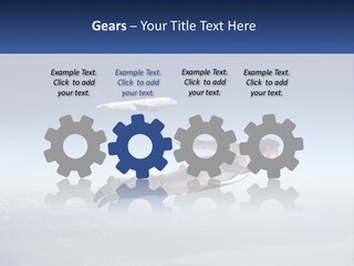 Arrive Without A Parachute PowerPoint Template