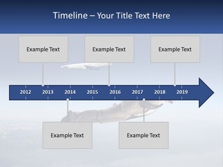 Arrive Without A Parachute PowerPoint Template