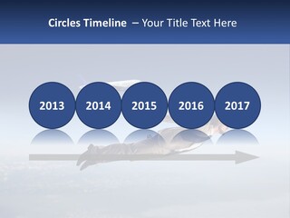 Arrive Without A Parachute PowerPoint Template