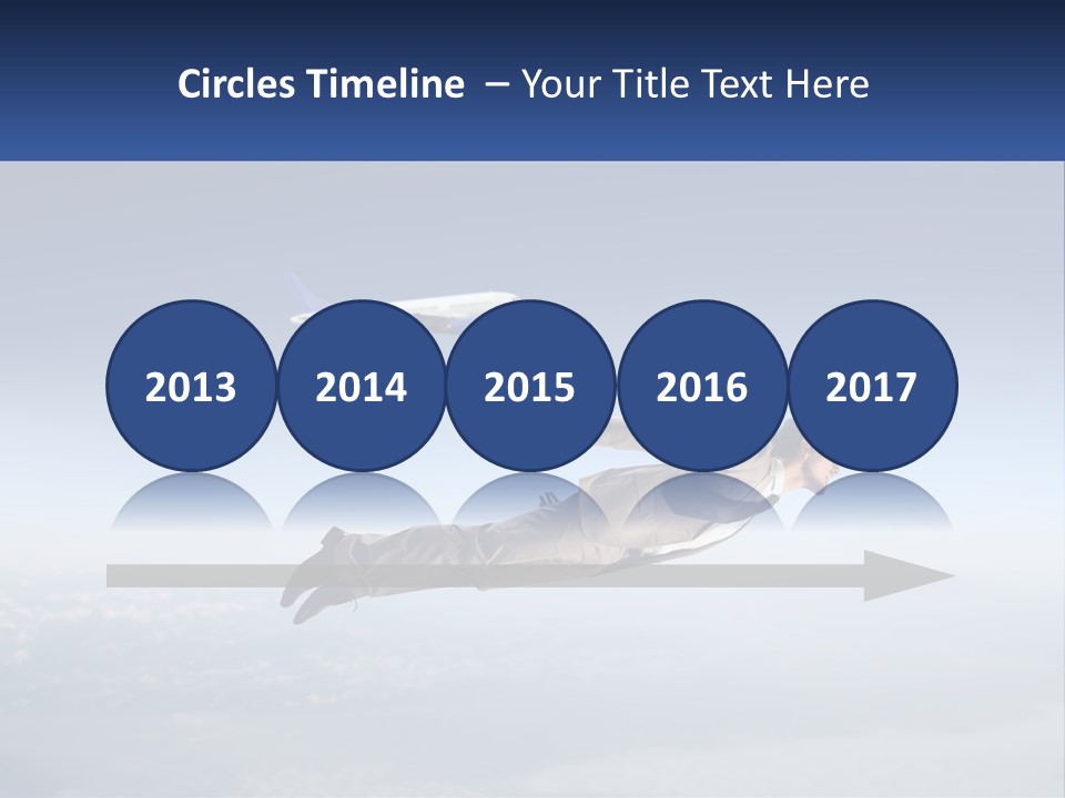 Arrive Without A Parachute PowerPoint Template