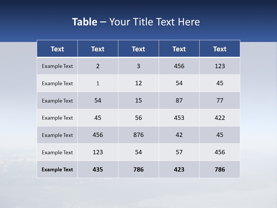 Arrive Without A Parachute PowerPoint Template
