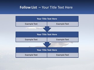 Arrive Without A Parachute PowerPoint Template