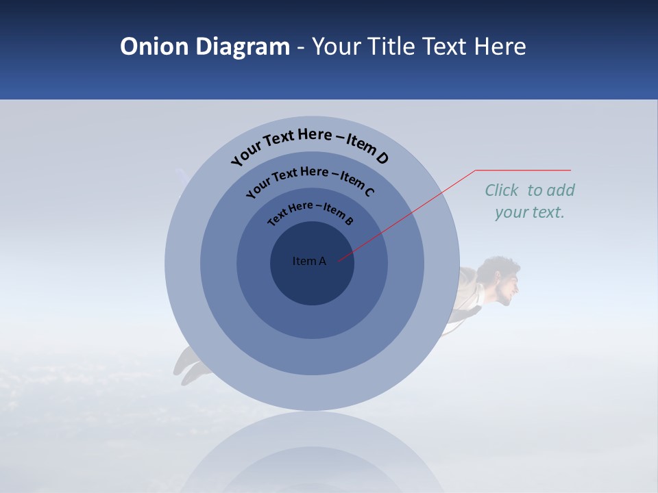 Arrive Without A Parachute PowerPoint Template