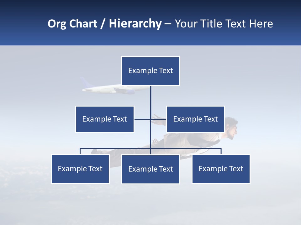 Arrive Without A Parachute PowerPoint Template