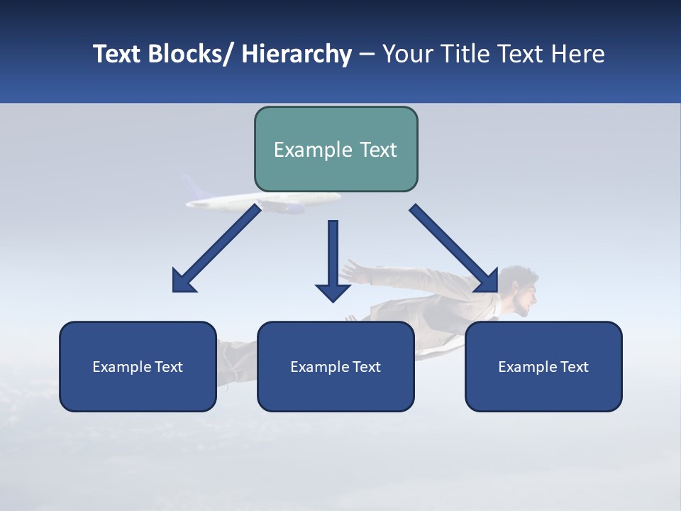 Arrive Without A Parachute PowerPoint Template