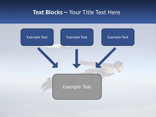 Arrive Without A Parachute PowerPoint Template