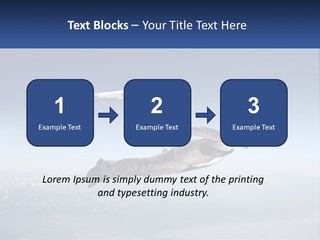 Arrive Without A Parachute PowerPoint Template