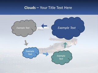 Arrive Without A Parachute PowerPoint Template