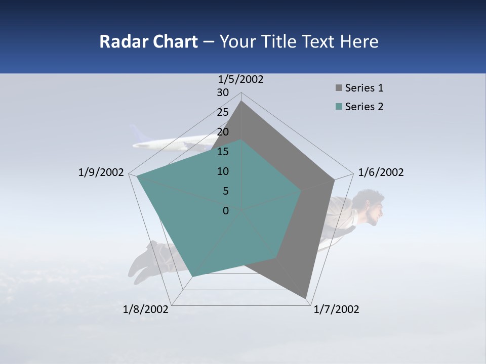 Arrive Without A Parachute PowerPoint Template