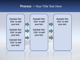 Arrive Without A Parachute PowerPoint Template