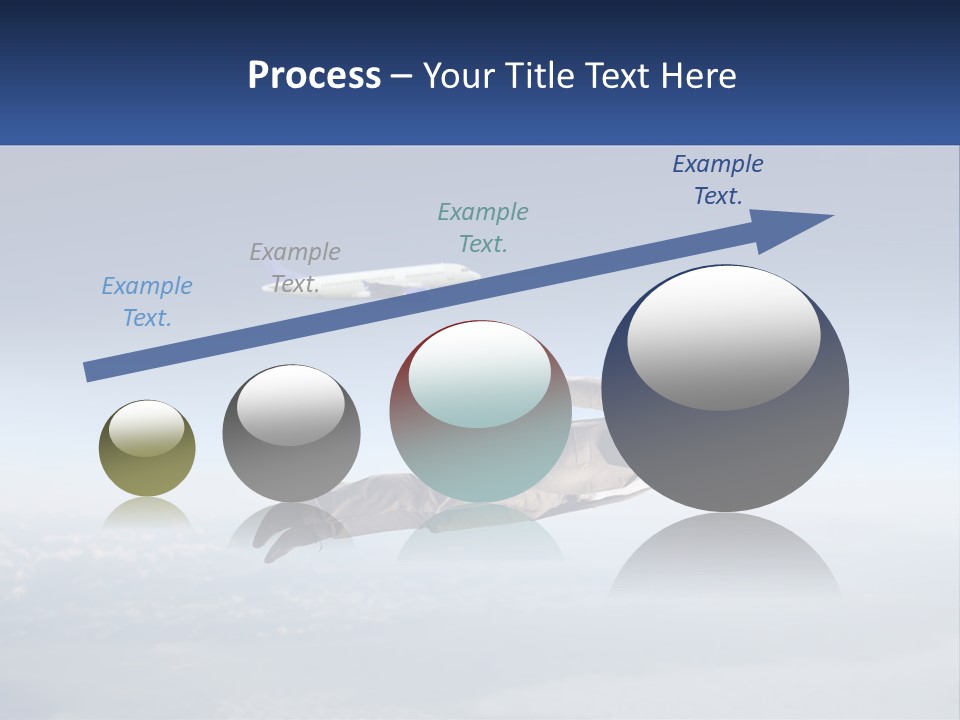 Arrive Without A Parachute PowerPoint Template