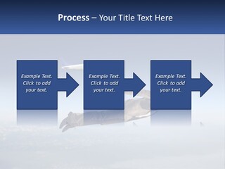Arrive Without A Parachute PowerPoint Template
